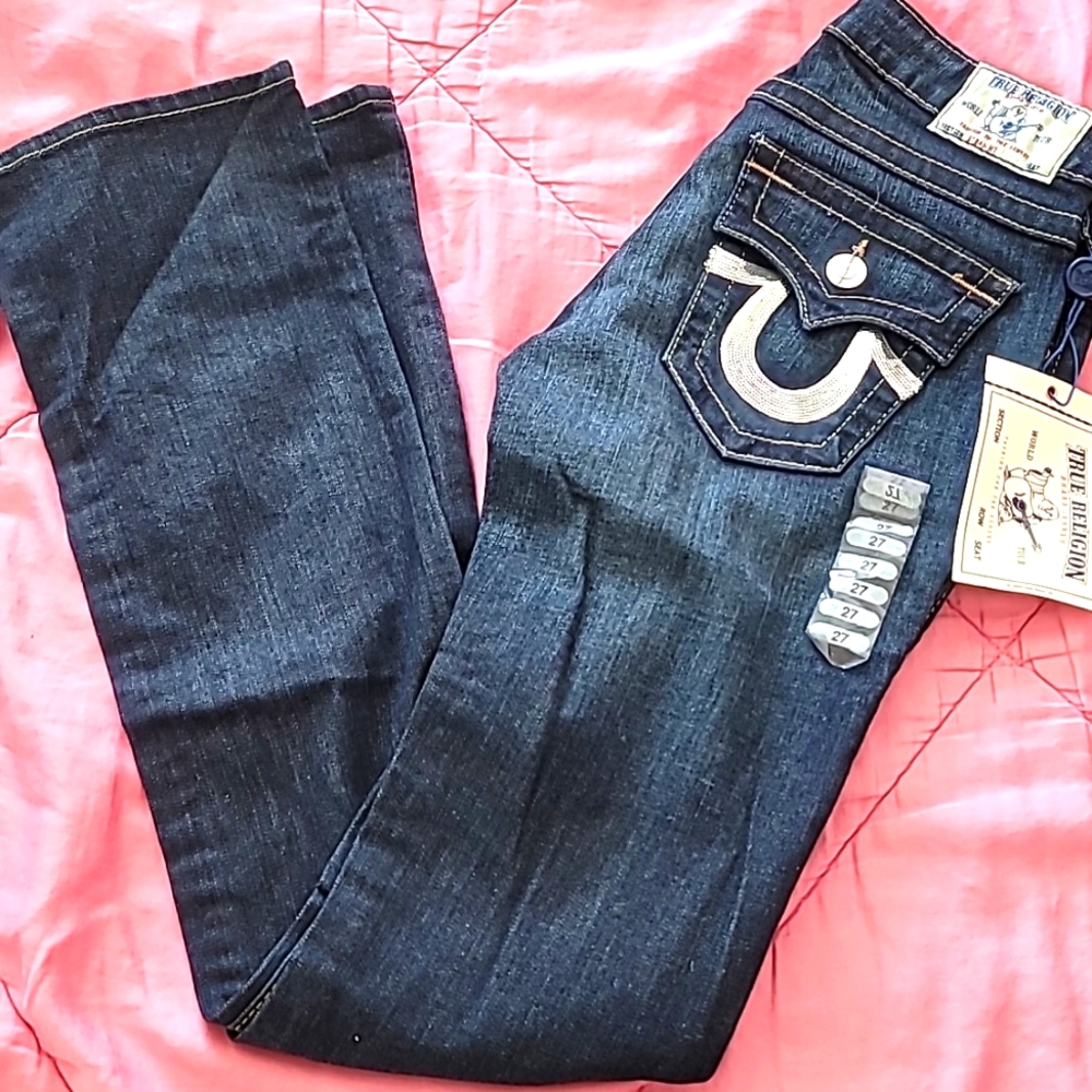 NWT True Religion Jean - 27 - Lonestar